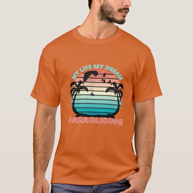 Paragliding-T - Shirt  (Vorderseite)