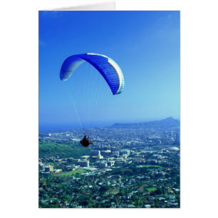 Paragliding über Honolulu