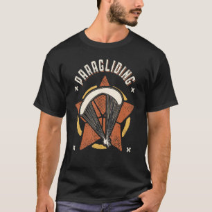 Paragliding Vintag Retro Classic Sport T-Shirt