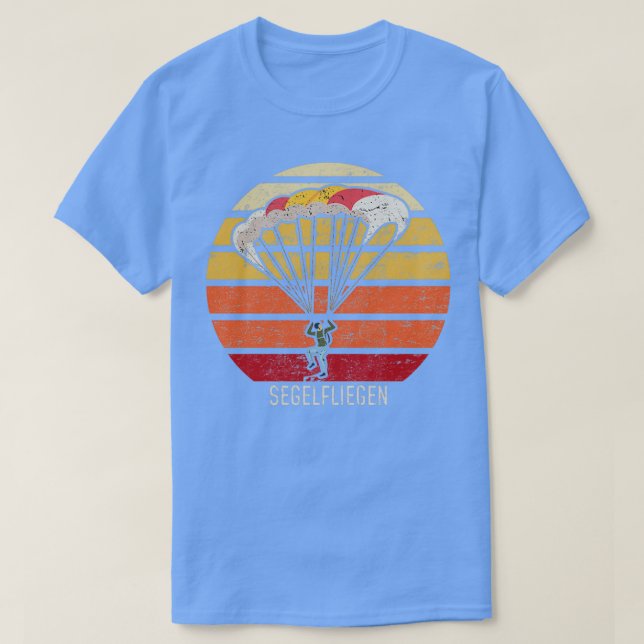 Paragliding Vintag Vario Retro Flymaster 1 T-Shirt (Design vorne)