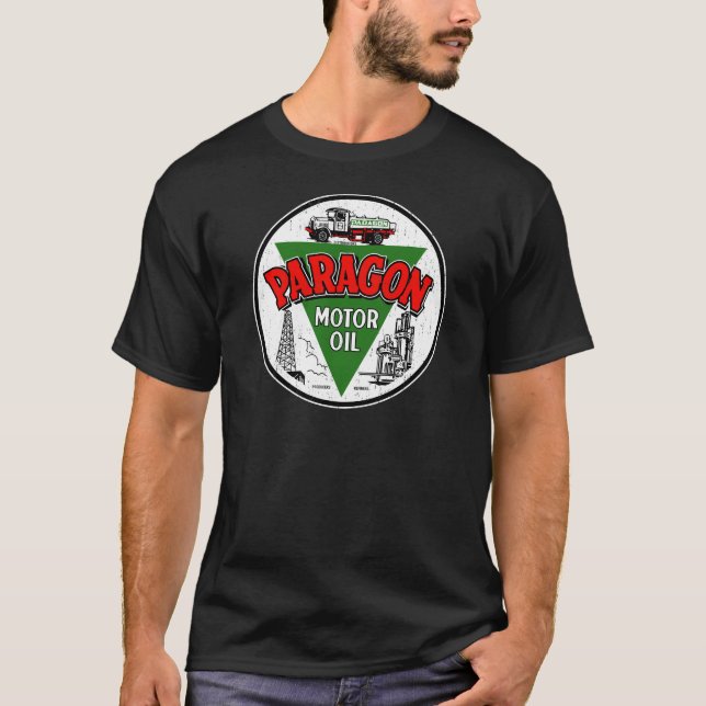Paragon-Motorenöl T-Shirt (Vorderseite)