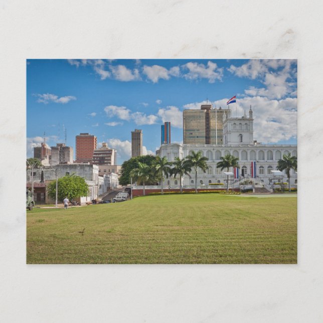 Paraguay - Asunción - Innenstadt Postkarte (Vorderseite)