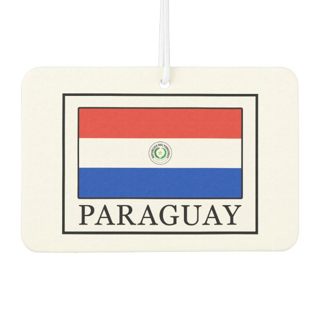Paraguay Autolufterfrischer (Vorderseite)