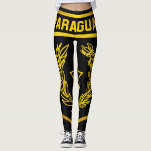 Paraguay Emblem Leggings