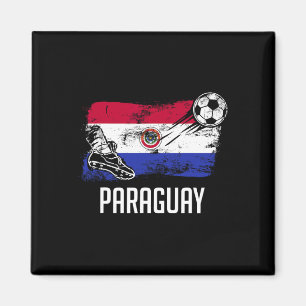 Paraguay Fahne Trikot paraguayische Fußballmannsch Magnet