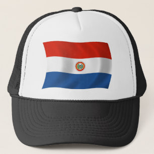 Paraguay Flag Hat Truckerkappe