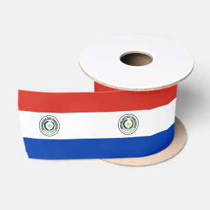 Paraguay Flag & Paraguay Reise, Urlaub/Sport Satinband