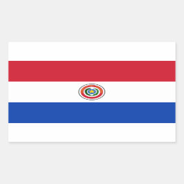 Paraguay Flag Sticker