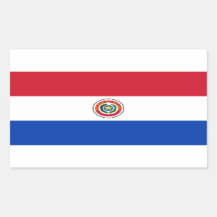 Paraguay Flag Sticker