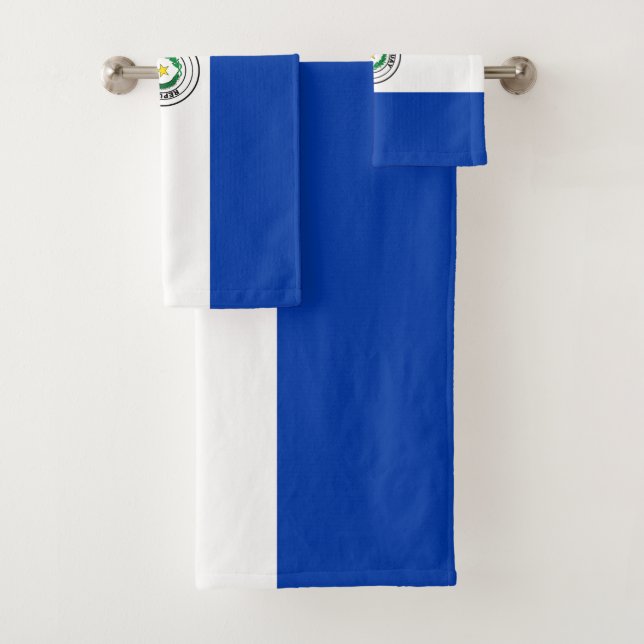 Paraguay-Flagge Badhandtuch Set (Insitu)