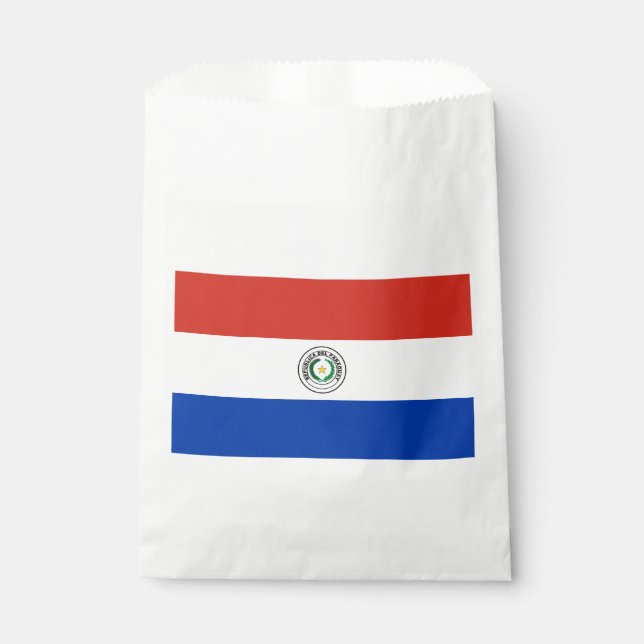 Paraguay-Flagge Geschenktütchen (Vorderseite)