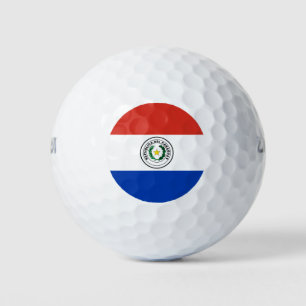 Paraguay-Flagge Golfball
