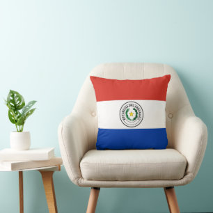 Paraguay-Flagge Kissen