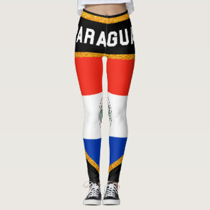 Paraguay-Flagge Leggings