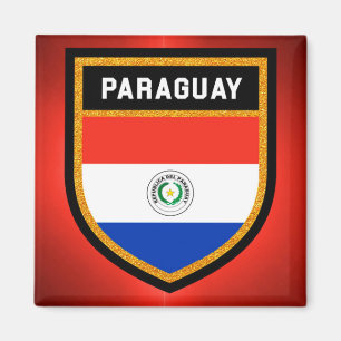 Paraguay-Flagge Magnet