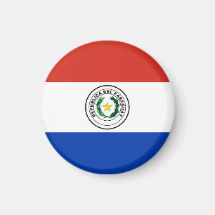 Paraguay-Flagge Magnet