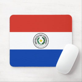 Paraguay-Flagge Mousepad