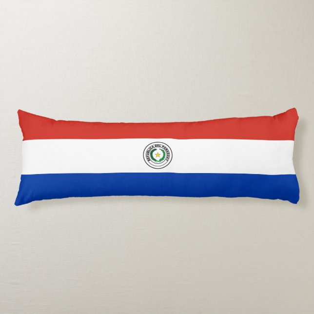 Paraguay-Flagge Seitenschläferkissen (Vorderseite)