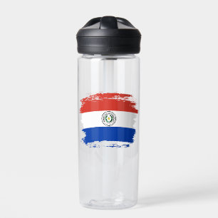 Paraguay-Flagge Trinkflasche
