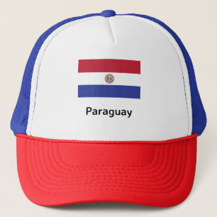 Paraguay-Flagge Truckerkappe