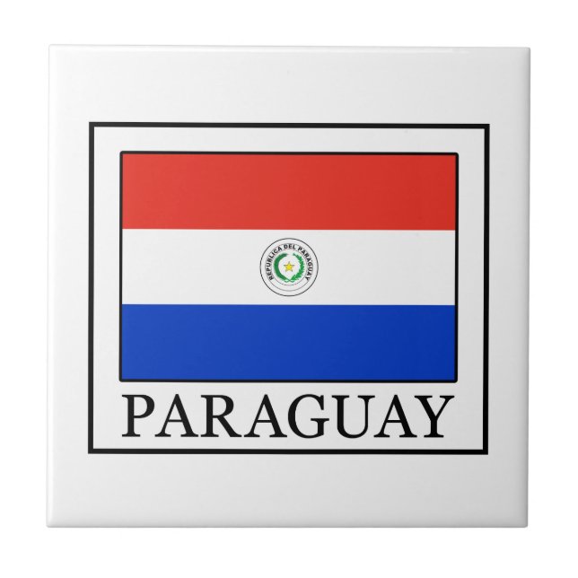 Paraguay Fliese (Vorderseite)