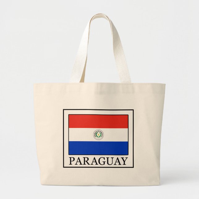 Paraguay Jumbo Stoffbeutel (Vorne)