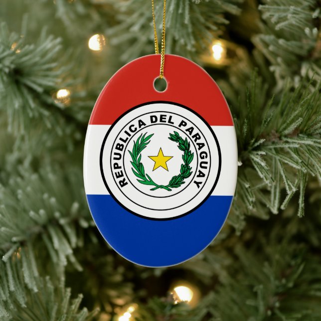 Paraguay Keramik Ornament (Baum)