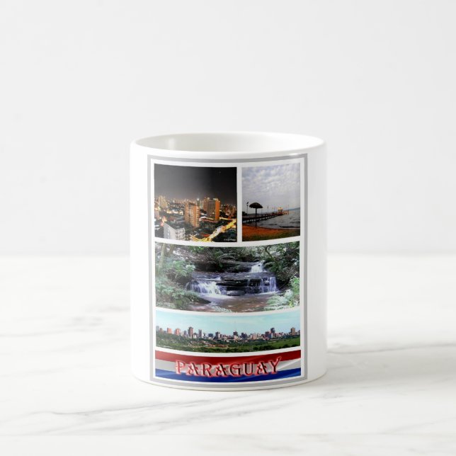 Paraguay - Mosaik - Kaffeetasse (Mittel)