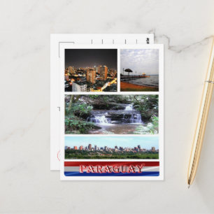 Paraguay - Mosaik - Postkarte