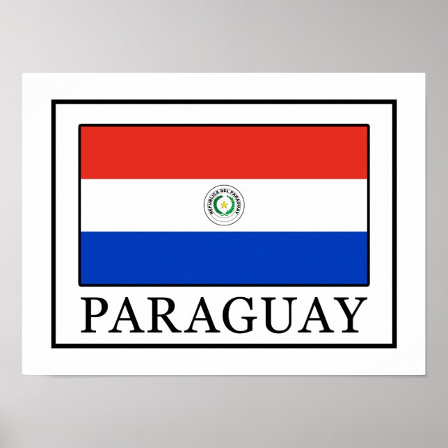 Paraguay Poster (Vorne)
