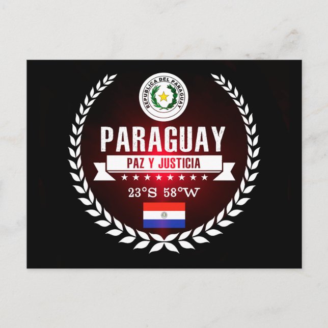 Paraguay Postkarte (Vorderseite)