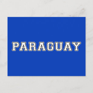Paraguay Postkarte