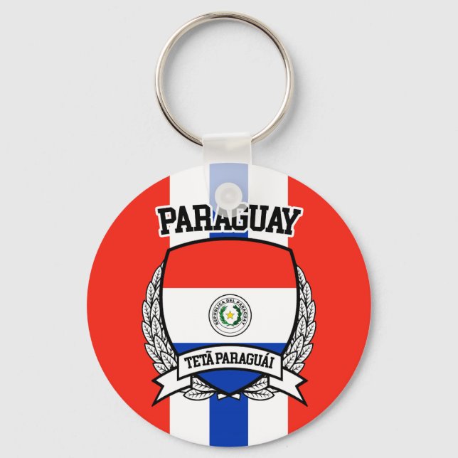 Paraguay Schlüsselanhänger (Vorderseite)