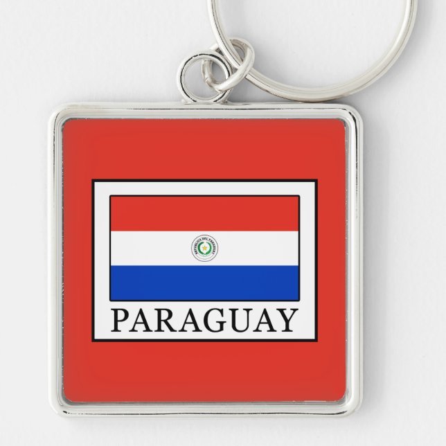 Paraguay Schlüsselanhänger (Vorne)