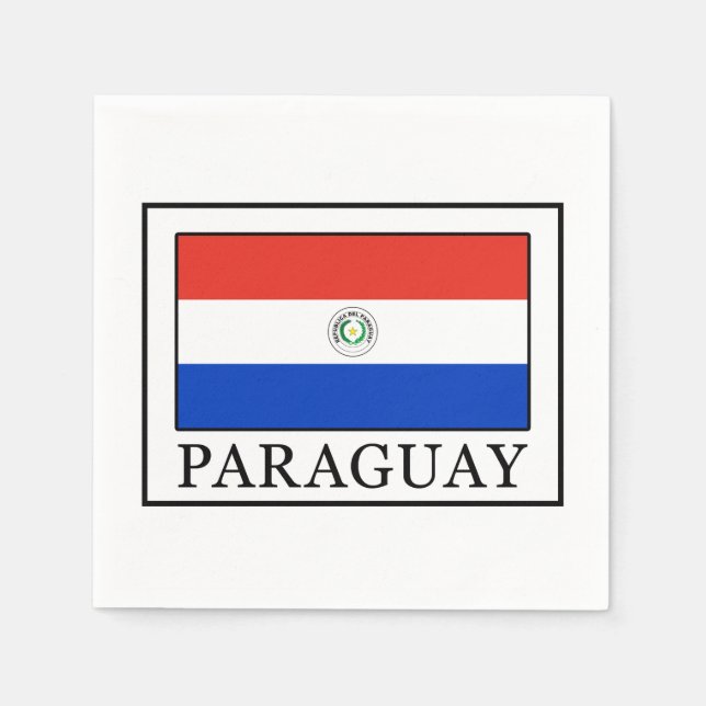 Paraguay Serviette (Vorderseite)