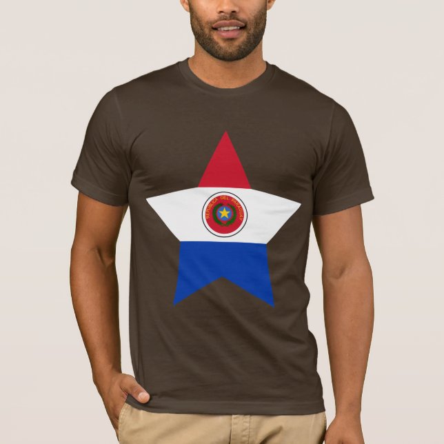 Paraguay-Stern T-Shirt (Vorderseite)