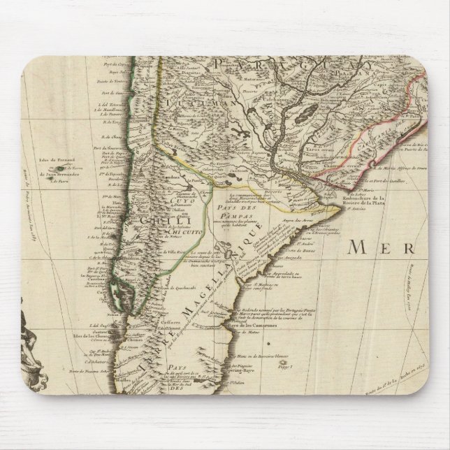 Paraguay, Südamerika Mousepad (Vorne)