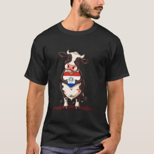 Paraguay Süße Kuh Herz Paraguay Stolz Paraguaya T-Shirt
