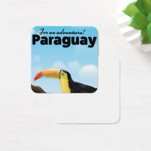 Paraguay Toucan Reiseplakat