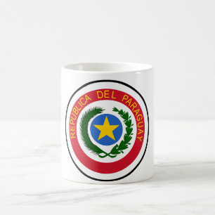 Paraguay-Wappen Kaffeetasse
