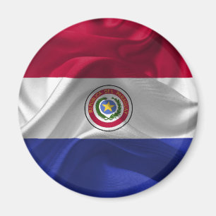 Paraguayische Flagge Magnet