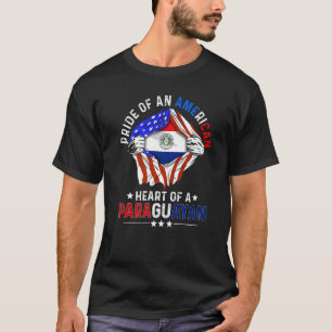 Paraguayischer Amerikaner Amerika Stolz Ausland Pa T-Shirt