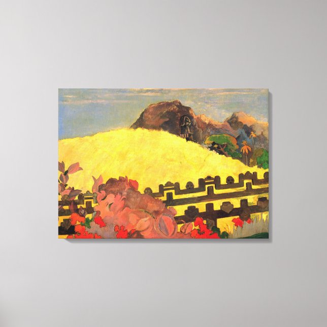 'Parahi Te Marae' - Paul Gauguin Leinwanddruck (Vorderseite)