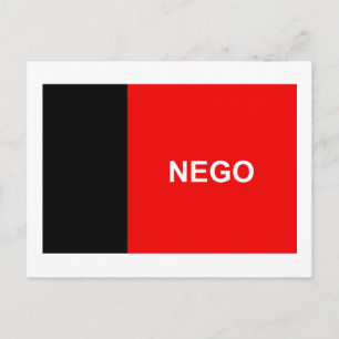 Paraíba, Flagge Brasiliens Postkarte