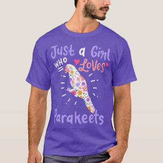 Parakeet Budgie Bird Lover T-Shirt