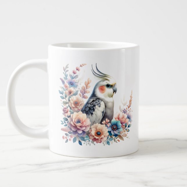 Parakeet-Jumbo-Tasse Jumbo-Tasse (Links)