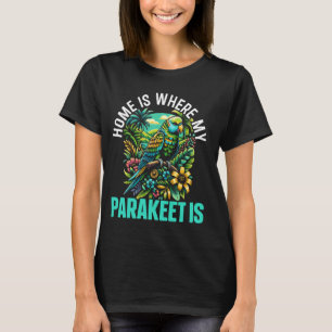 Parakeet Lover Budgie Bird Vogelbeobachtung Budger T-Shirt