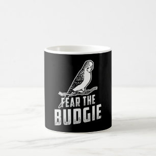 Parakeet Lover fürchtet die Budgie Budgerigar Budg Kaffeetasse