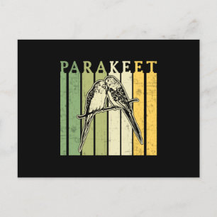 Parakeet Lover Parakeets Budgerigar Pet Budgie Postkarte