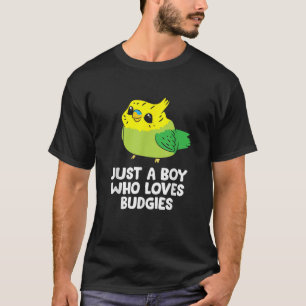 Parakeet Pet Son Just a Boy, der Budgies T.H. Lieb T-Shirt